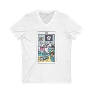 13 Death | Major Arcana | Jersey Short Sleeve V-Neck Tee S/M/L/XL/XXL